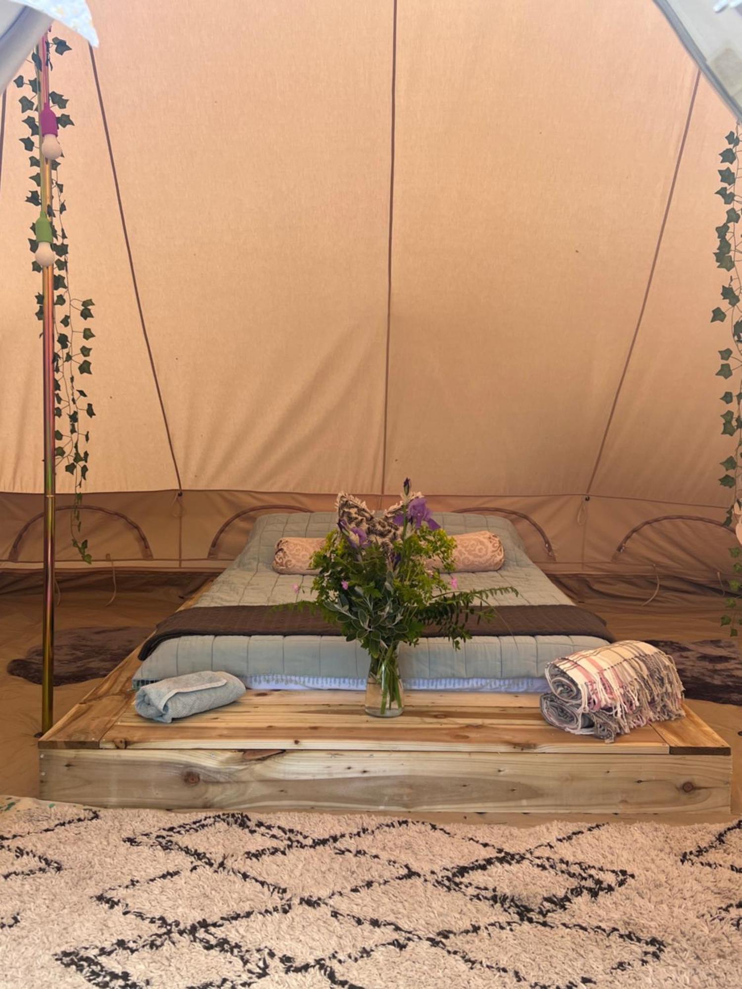 Bluebell Tent At Ballyward Croft Ardkeen المظهر الخارجي الصورة