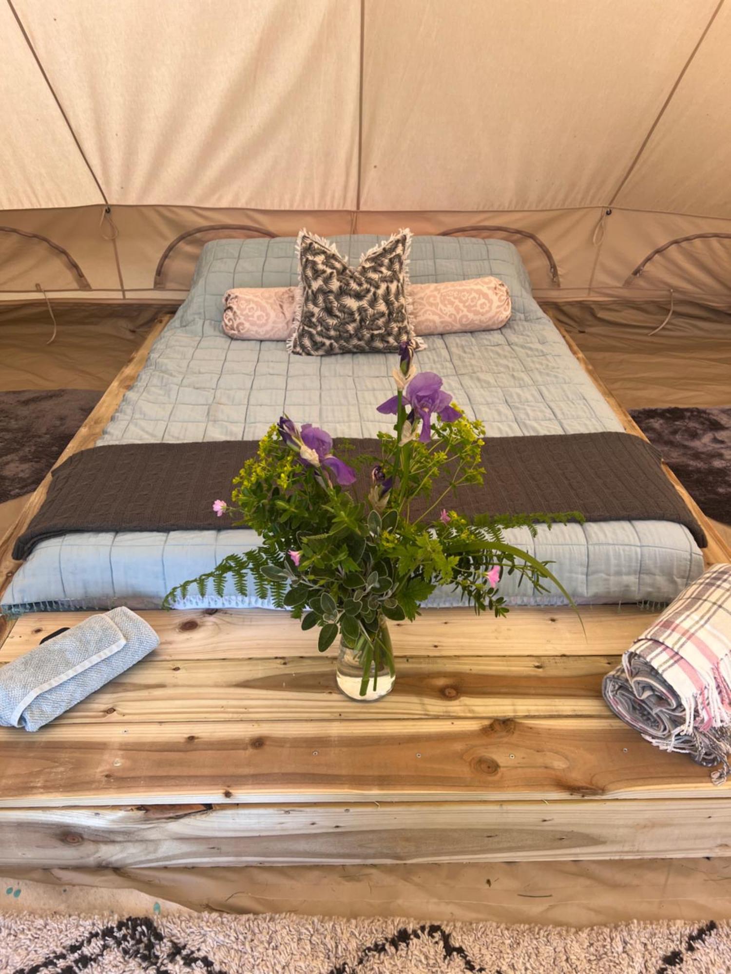 Bluebell Tent At Ballyward Croft Ardkeen المظهر الخارجي الصورة