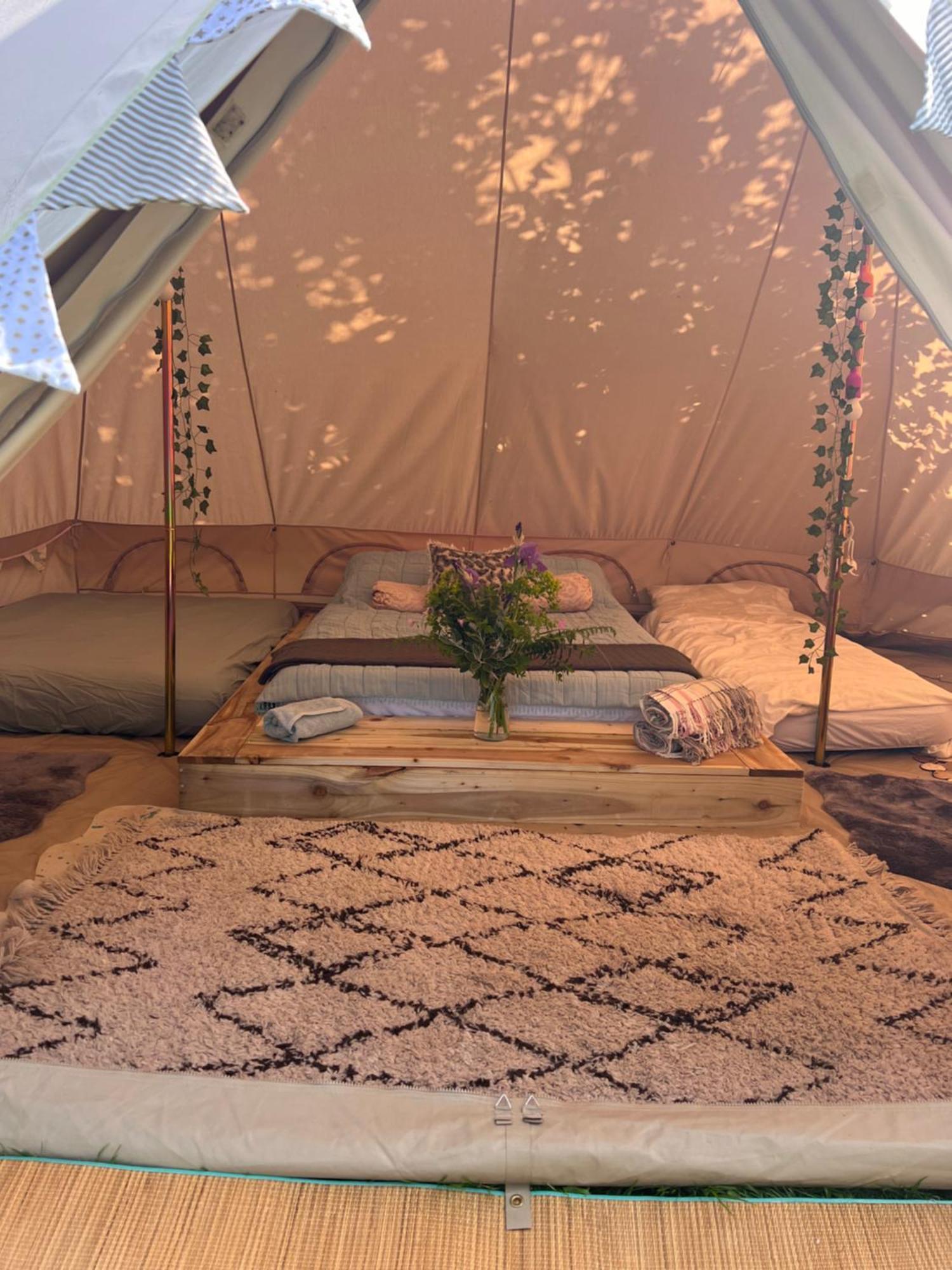 Bluebell Tent At Ballyward Croft Ardkeen المظهر الخارجي الصورة