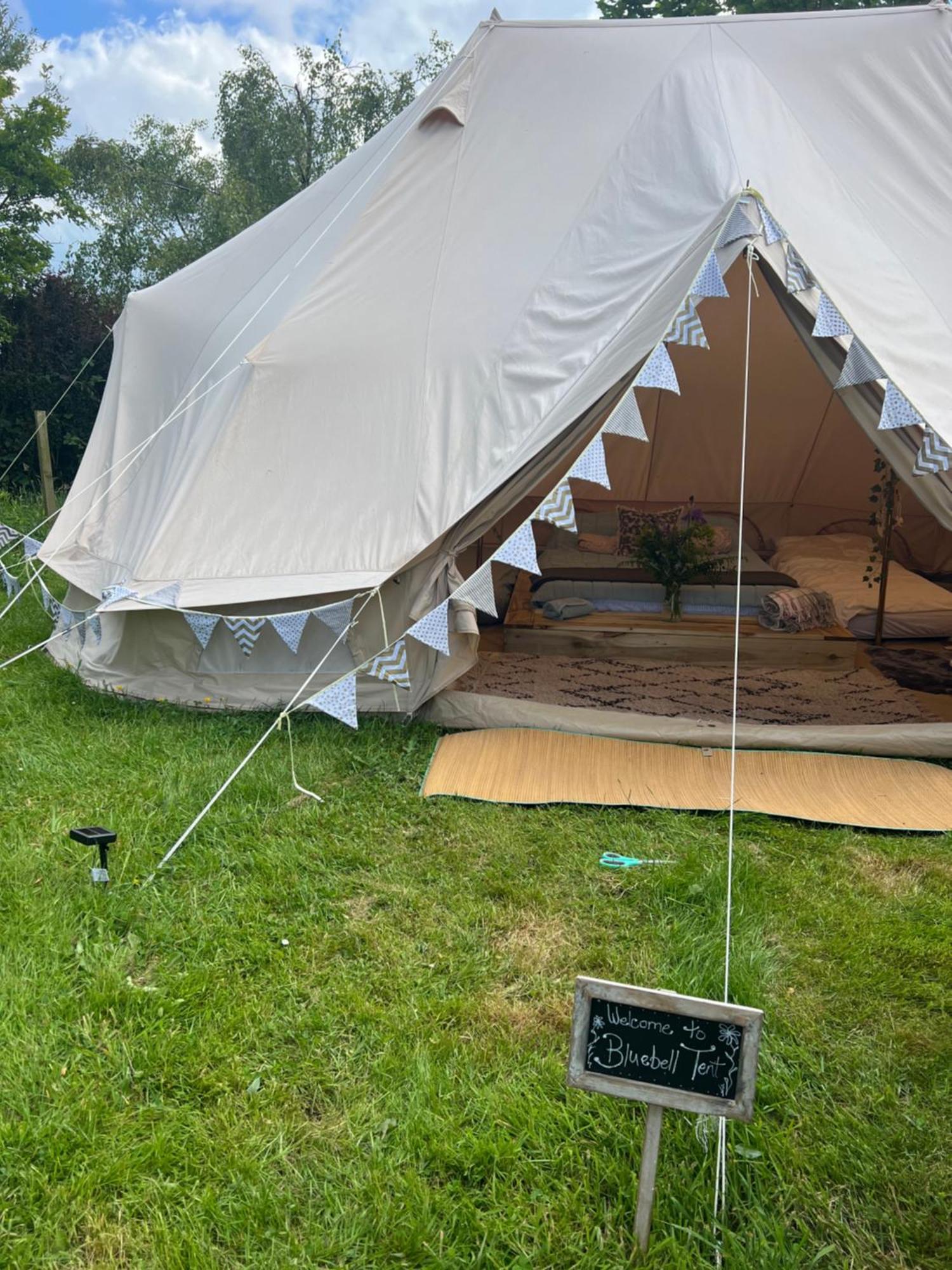 Bluebell Tent At Ballyward Croft Ardkeen المظهر الخارجي الصورة