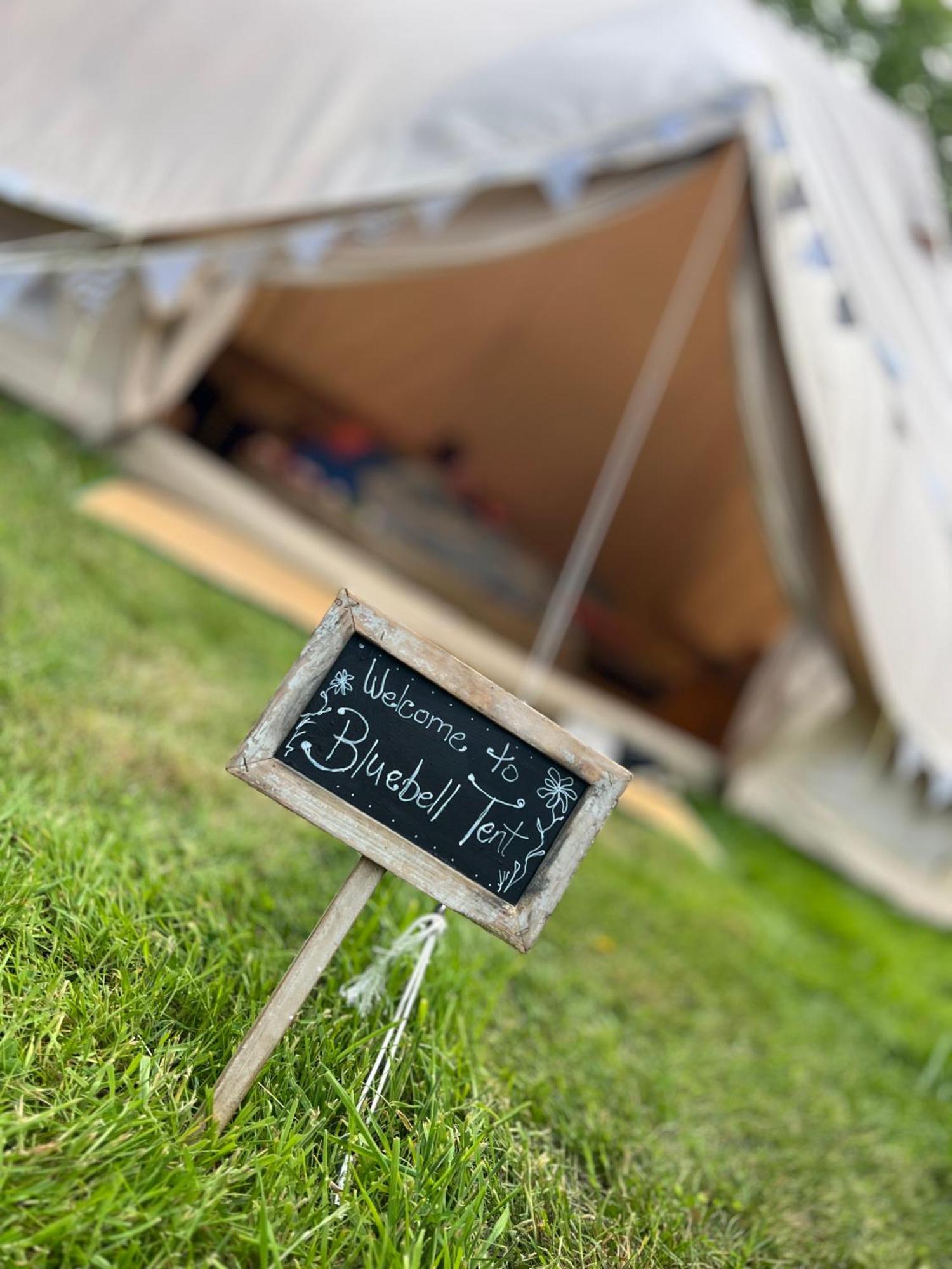 Bluebell Tent At Ballyward Croft Ardkeen المظهر الخارجي الصورة